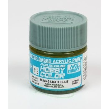 Mr Hobby Aqueous color H-418 RLM 78 Light Blue